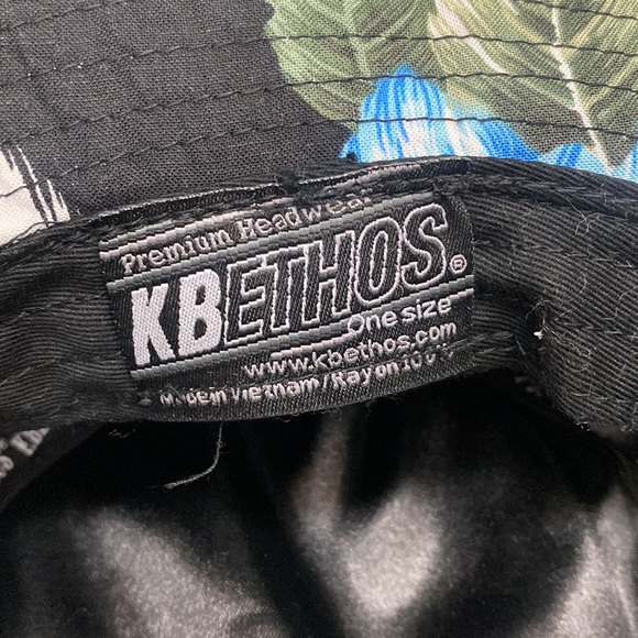 KB Ethos Bucket Hat Tropical Print Kansas City Logo - Picture 5 of 5